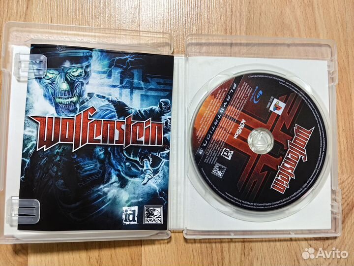 Wolfenstein диск PS3