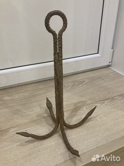 Якорь с кольцом вес 1 кг сварной СССР