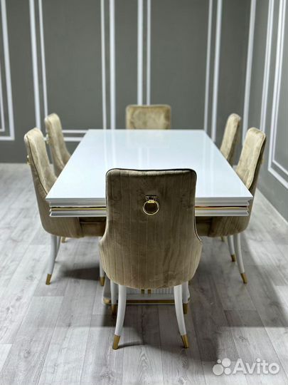 Стол и стулья от производителя. В наличии