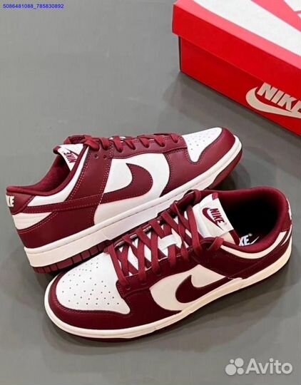 Кроссовки nike dunk lowred team оригинал