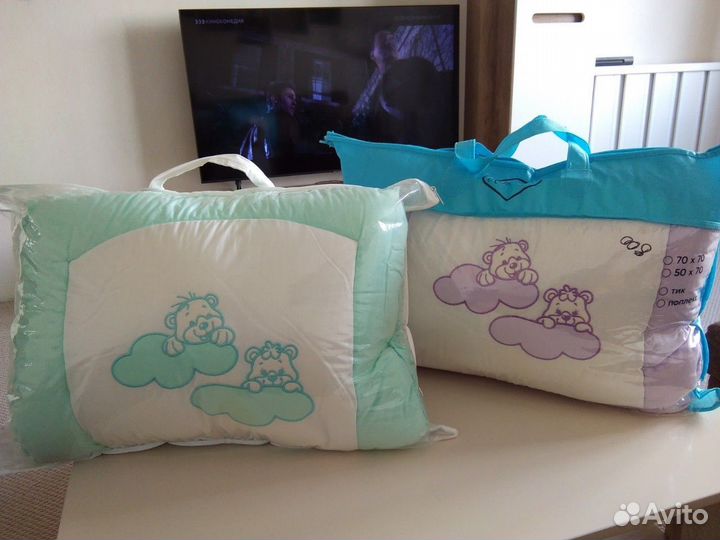 Бортики и балдахин в кроватку