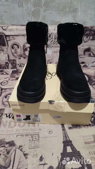 Полусапоги женские зимние 39