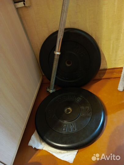 Штанга гриф блины