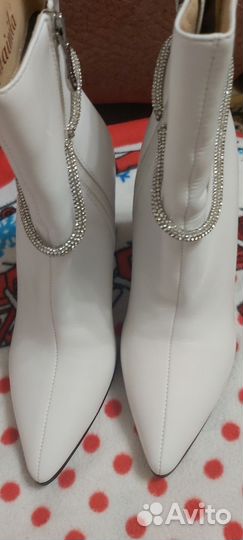 Ботильоны женские 37 размер натуральная кожа