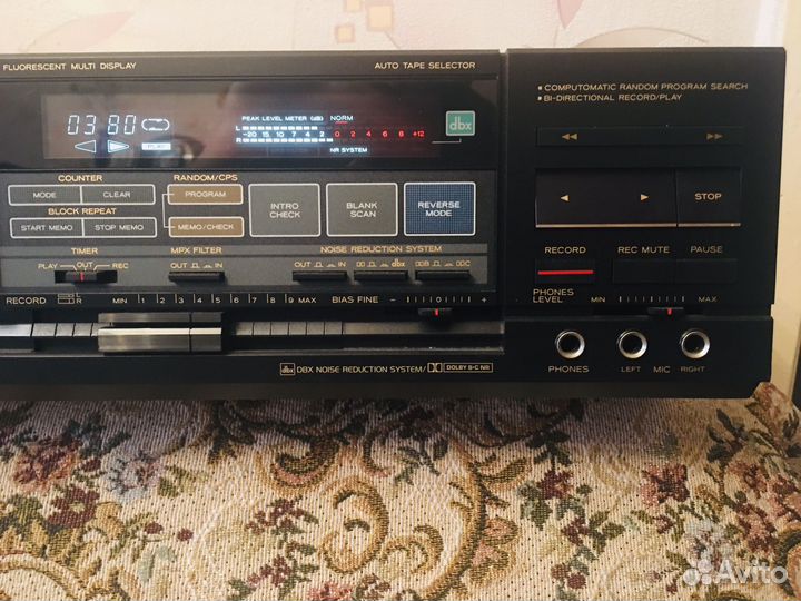 Дека кассетная Teac R-606X