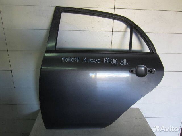 Дверь задняя левая Тойота Королла 150