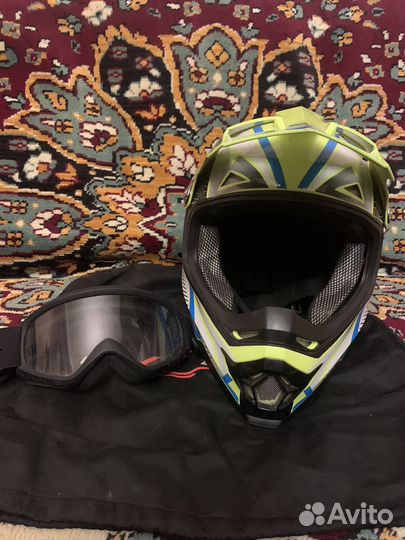 Шлем мотокросс hizer