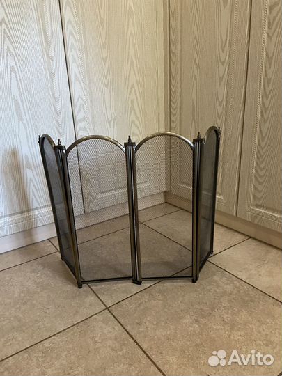 Защитный экран для камина