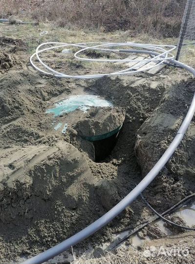 Установка канализации септик под ключ