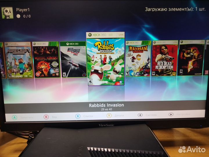 Xbox 360S 250Gb FreeBoot Геймпад Kinect 40 Игр