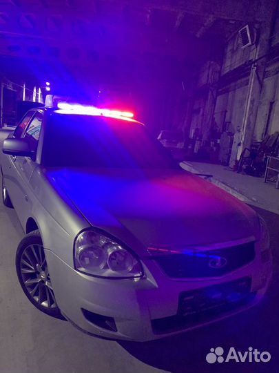 LED балка светодиодная синие-красная 12v