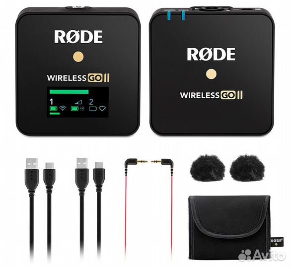 Накамерный микрофон Rode Wireless GO II Single