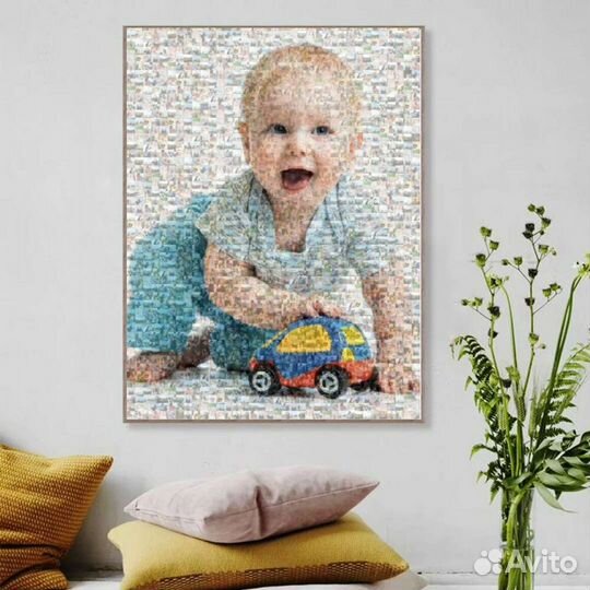 Оригинальный подарок. Постер из фотографий