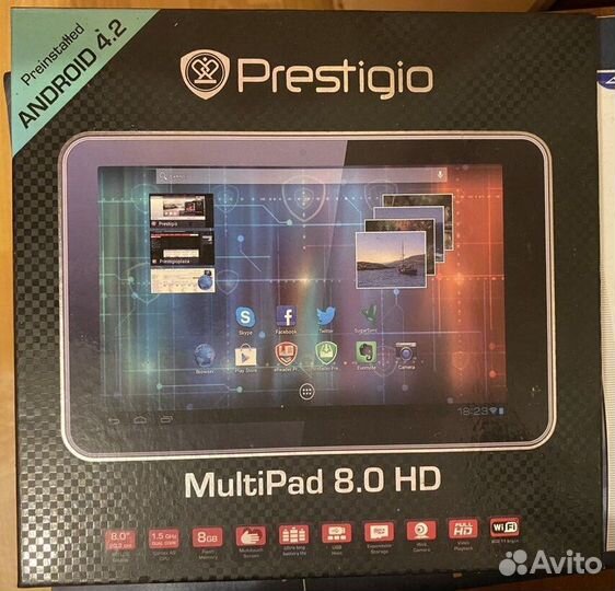 Планшетный компьютер Prestigio MultiPad PMP5588C