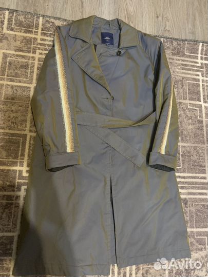 Утепленный детский плащ