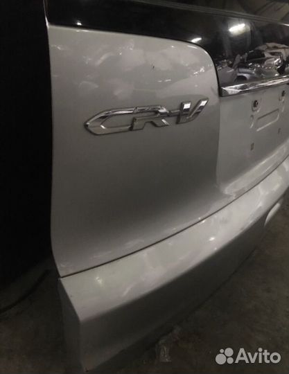 Крышка багажника honda Crv 4 серебро