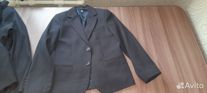 Школьная форма параллель пиджак и жилет