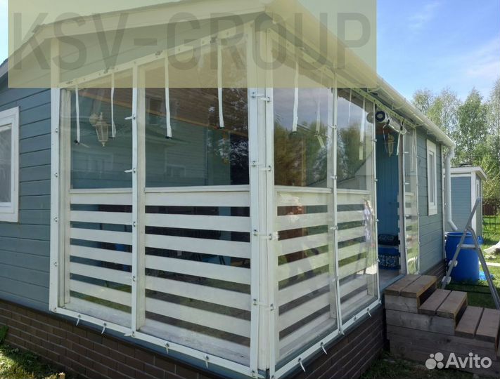 Мягкие окна для беседки