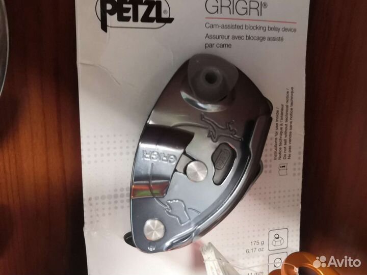 Снаряжение Petzl grigri григорианская