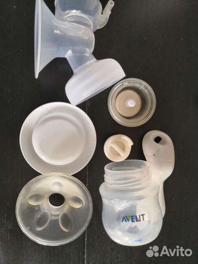 Молокоотсос Avent ручной +пакеты