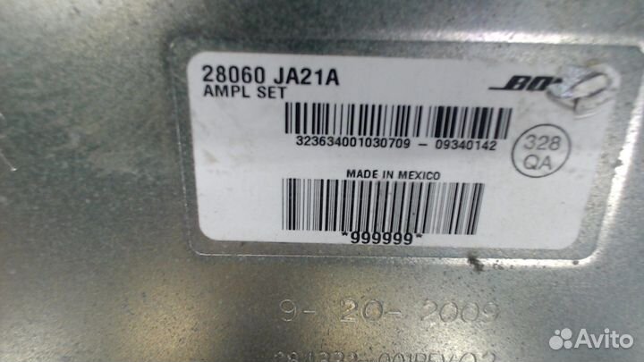 Усилитель звука Nissan Altima 4, 2009