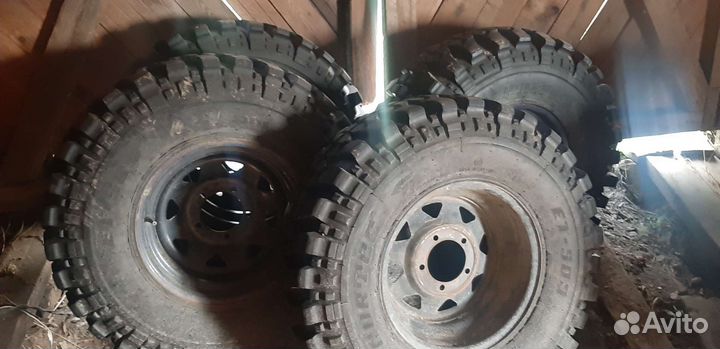 Грязевые колеса на УАЗ