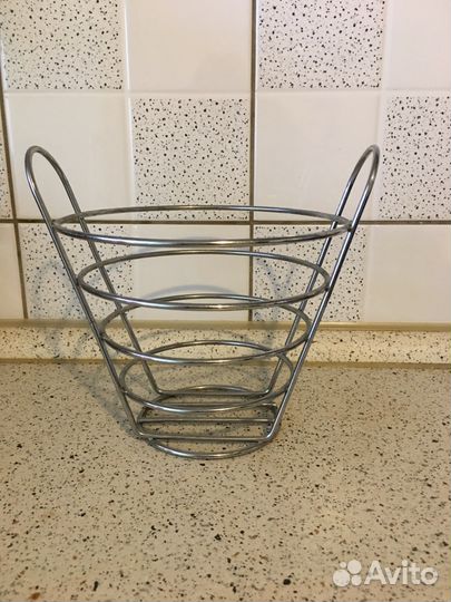 Фруктовая ваза хай-тек нержавеющая сталь