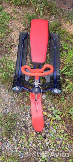 Детский снегокат бу