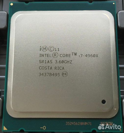 Процессор i7-4960X Intel 3600Mhz