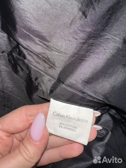 Пуховик женский calvin klein