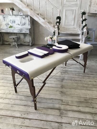 Массажный стол с регулировкой высоты