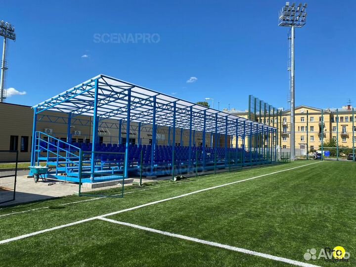 Трибуна для стадиона на 249 мест