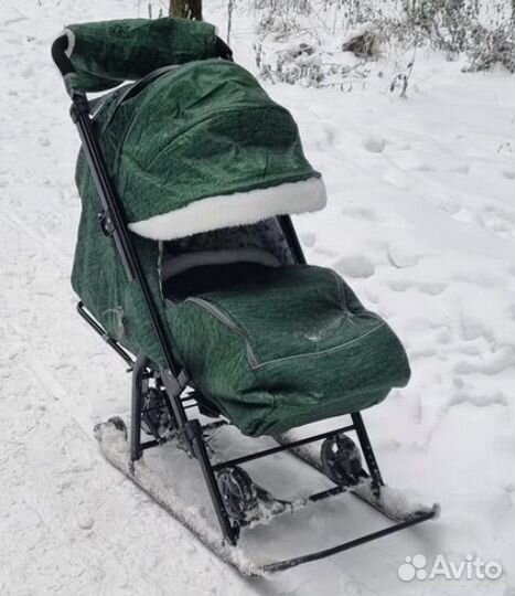 Санки коляска ника