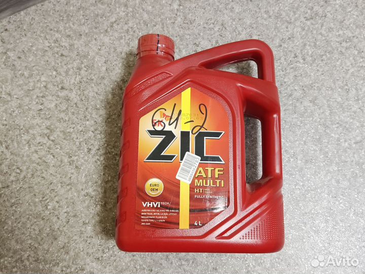 Масло для АКПП zic atf multi 4литра