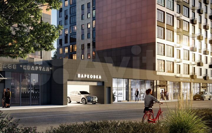 1-к. квартира, 40 м², 3/12 эт.