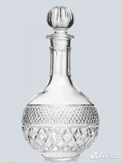 Хрустальный набор для коньяка