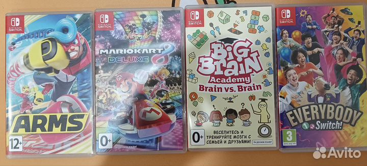 Игры для nintendo switch катриджи