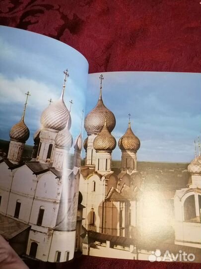 Альбом/ книга золотое кольцо на франц, яз, 1988