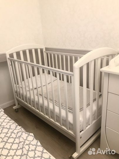 Кровать Детская Papaloni с ортопедическим матрасом