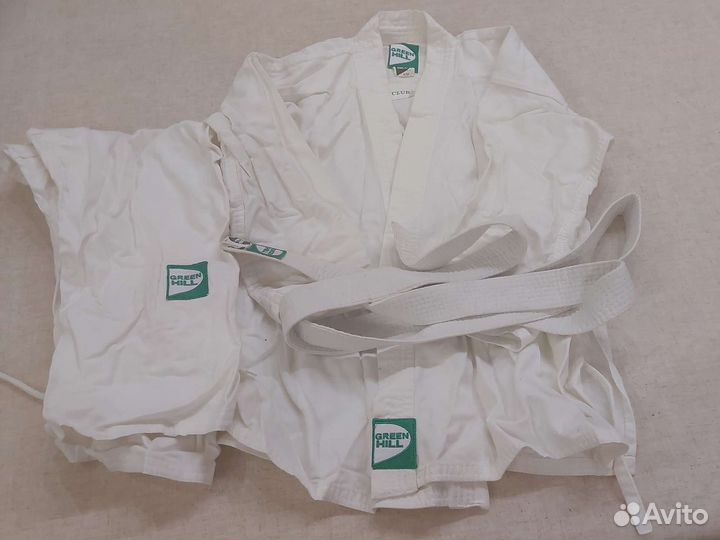 Кимоно для дзюдо green hill 130