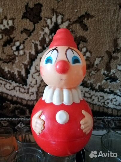 Неваляшка клоун СССР