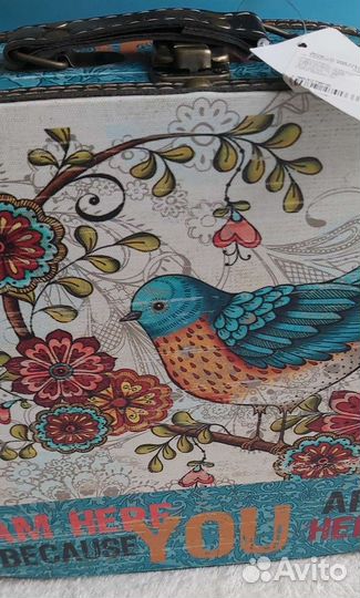 Декоративный чемодан для хранения