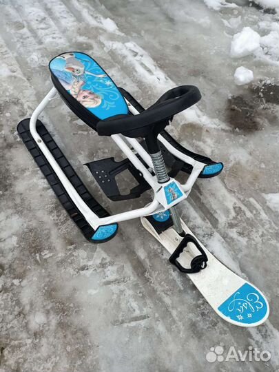 Детский снегокат бу