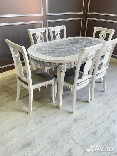 Обеденная группа стол стулья