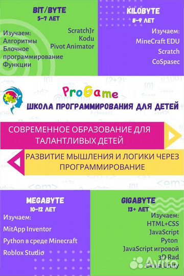 Растим юных программистов