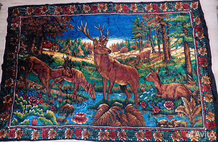 Покрывало олени 200х130см