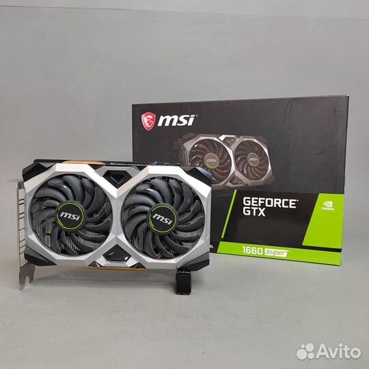 Видеокарта MSI nvidia GeForce GTX 1660 super ventu