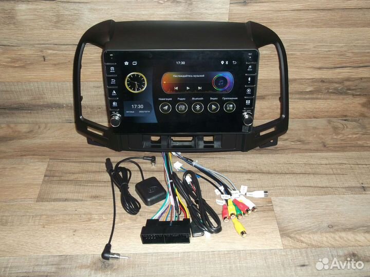 Магнитола Hyundai Santa Fe Android с крутилками