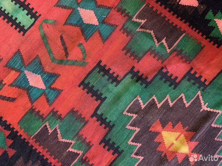 394. Ковер, килим, Табасаран, Дагестан. 366х175 см