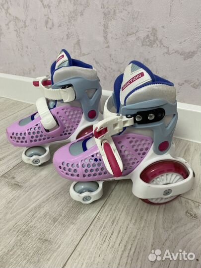 Коньки роликовые детские раздвижные